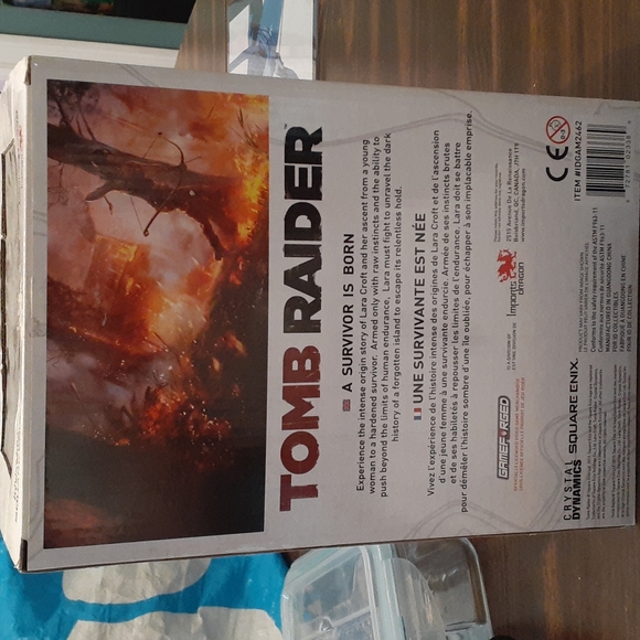 Tomb Raider Lara Croft 2014 Action Figure Figurine Toy Square Enix Gameforged - Picture 2 of 6